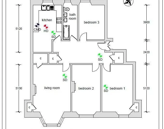 Newly Renovated Flat In Trendy Finnieston