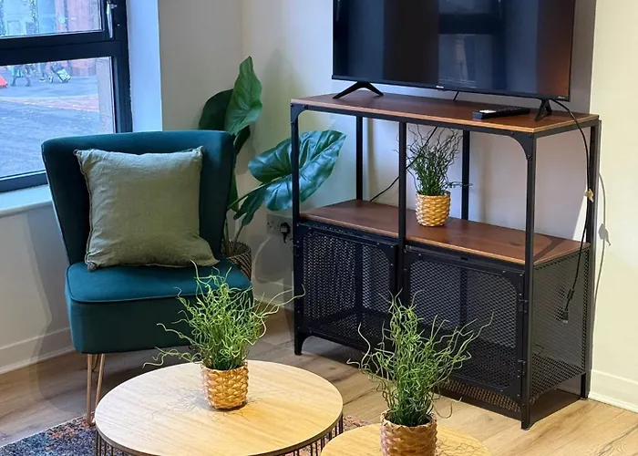 2br Sleeps 4 Albion Gate Centre 글라스고
