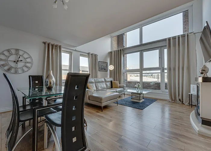 The Ovo Hydro Penthouse With Free Parking Appartement Glasgow