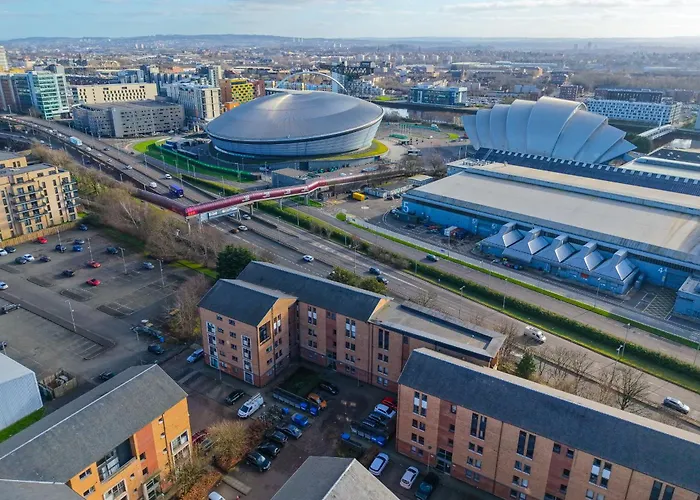 Appartement The Ovo Hydro Penthouse With Free Parking Glasgow